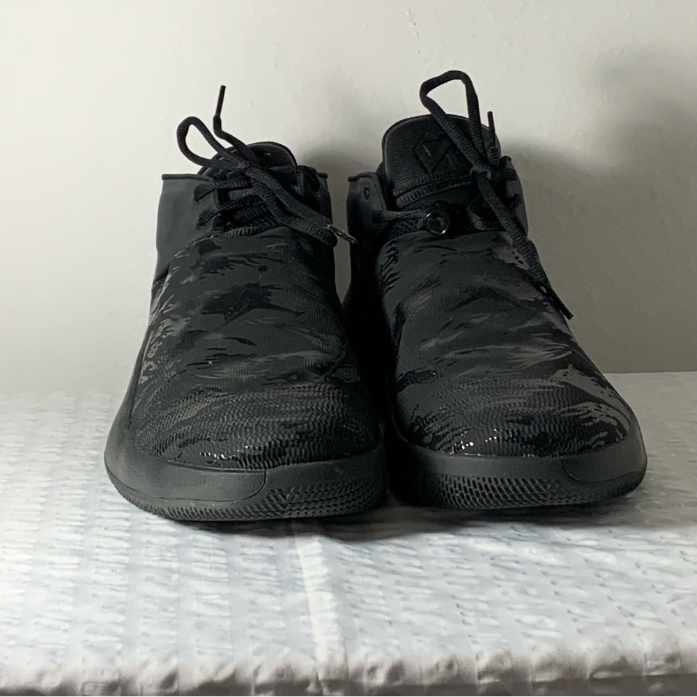 Air Jordans “Why Not?” Zero.1 Low TB Black and Silver. Size 12